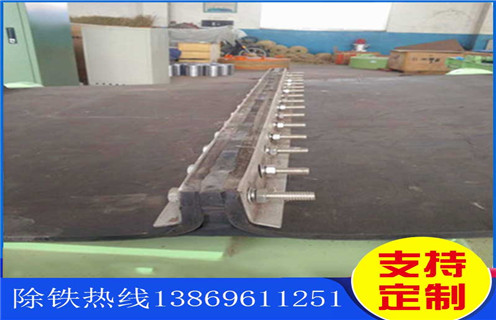 永磁除鐵器，青海永磁除鐵器距離皮帶高度_參數(shù)_內(nèi)部磁塊安裝方法_青海永磁除鐵器距離皮帶高度規(guī)格型號價格 