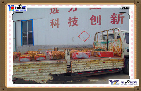 永磁除鐵器，江蘇RCYB-5永磁除鐵器杠桿脫磁知識(shí)參數(shù)_內(nèi)部磁塊安裝方法_江蘇RCYB-5永磁除鐵器杠桿脫磁型號(hào)價(jià)格 